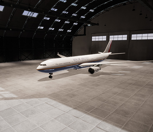 VR航空教育訓練